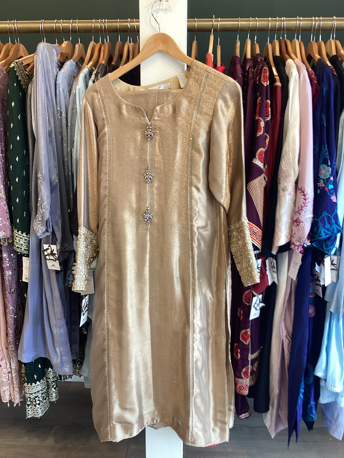 Tissue Zari Suits