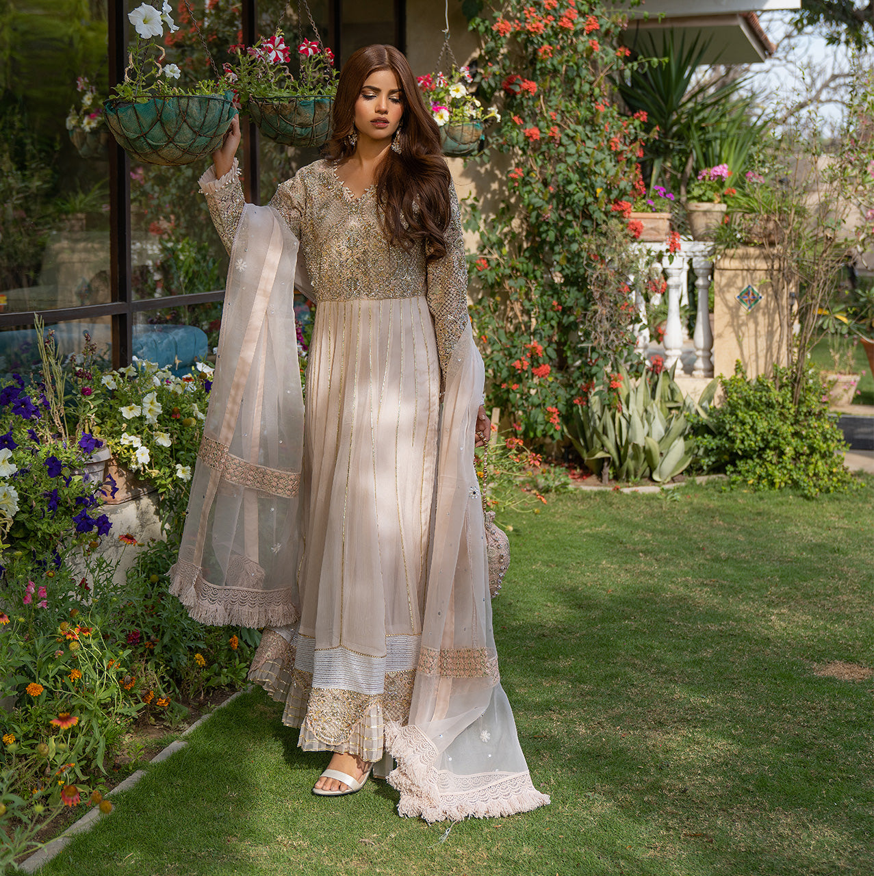 Champagne Pink Mushq Suit