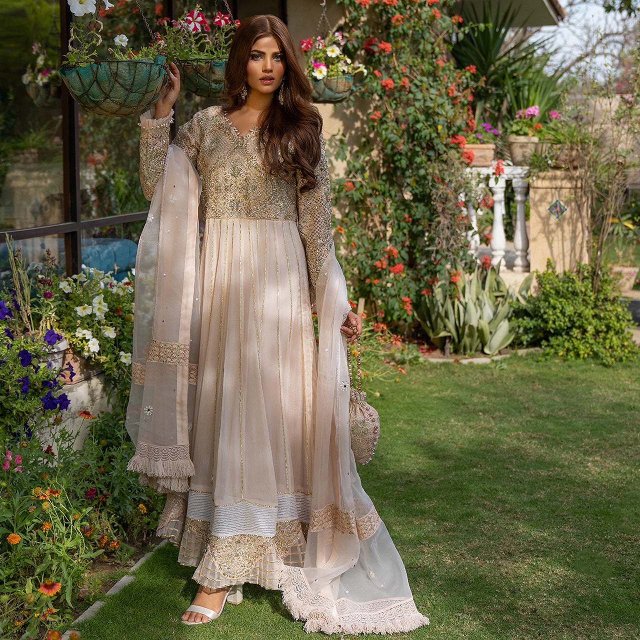 Champagne Pink Mushq Suit