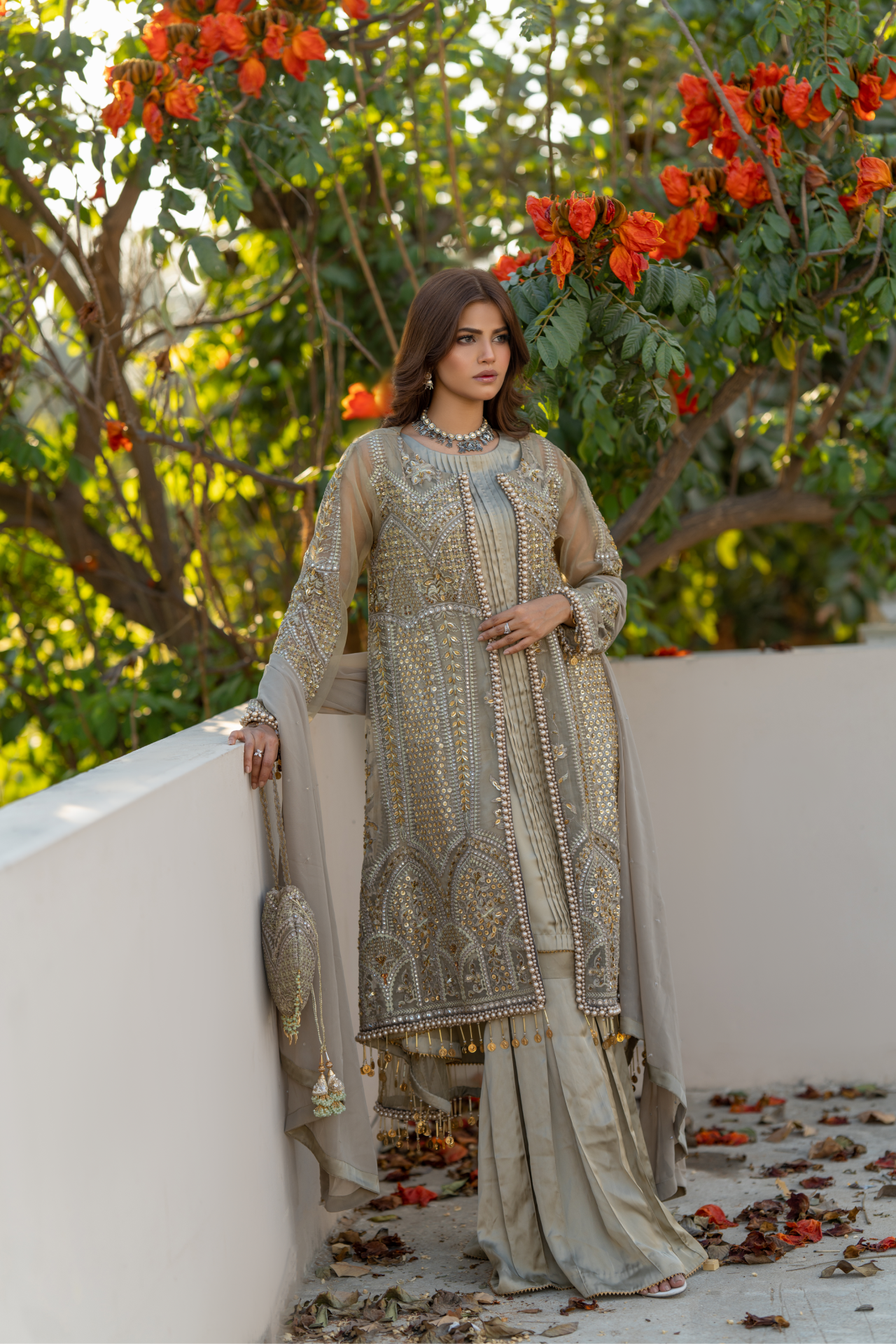 Forest Green Mohni