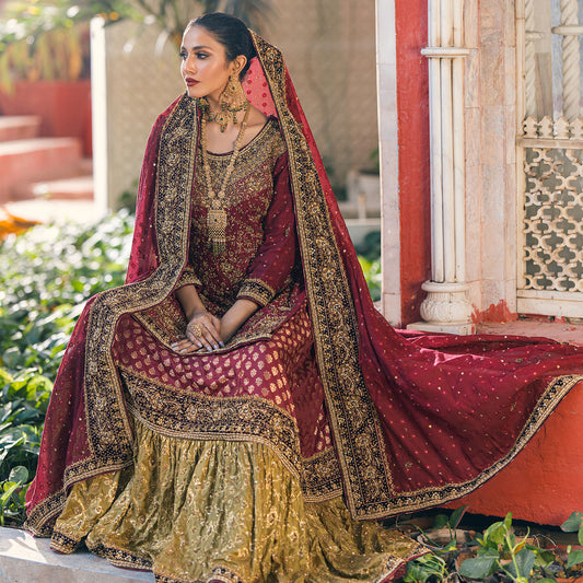 Burgundy Red Bridal