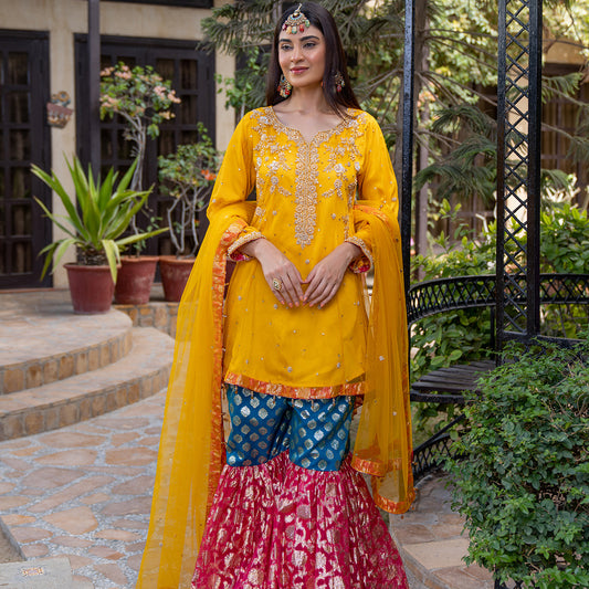 Yellow Rangreza Suit