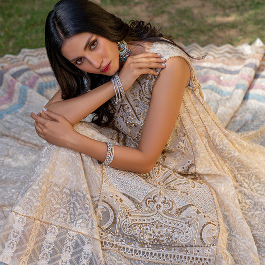 Ivory White Mushq Dress