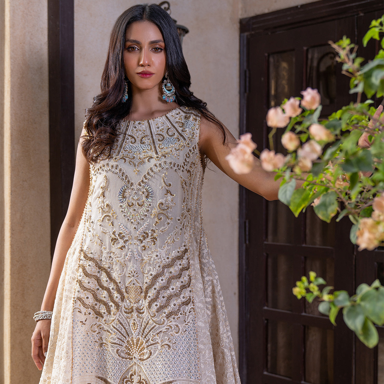 Ivory White Mushq Dress
