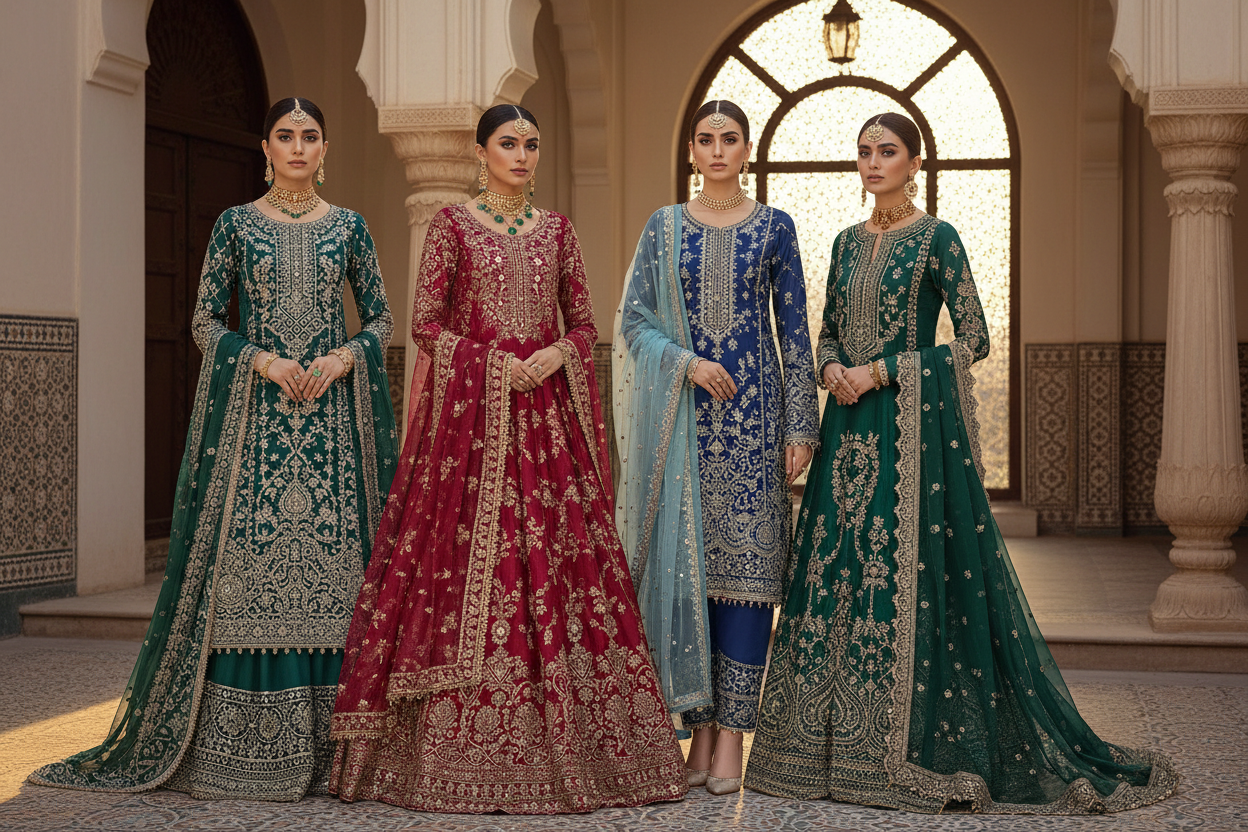 vision of Pakistani clothes 